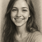 Custom Portrait Sketch from Your Photo – Hand-Drawn Pencil Art