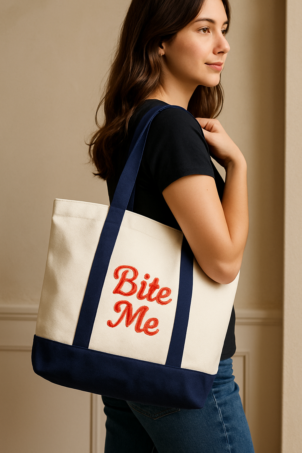 Chelsea Tote Custom Canvas Tote Bag
