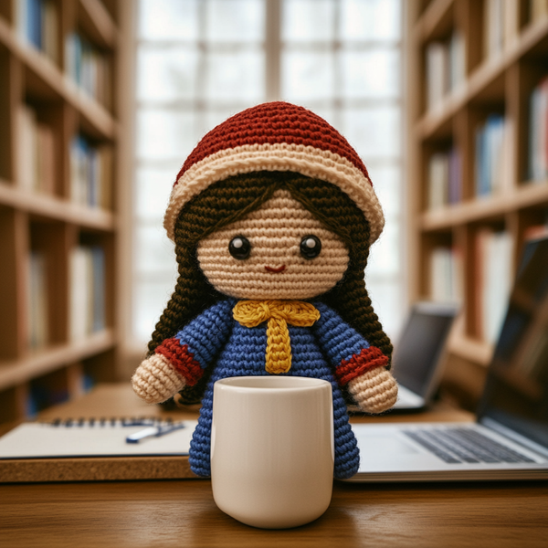 Crochet Look‑Alike Doll (Amigurumi)