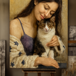 Custom Hand-Painted Oil Portraits