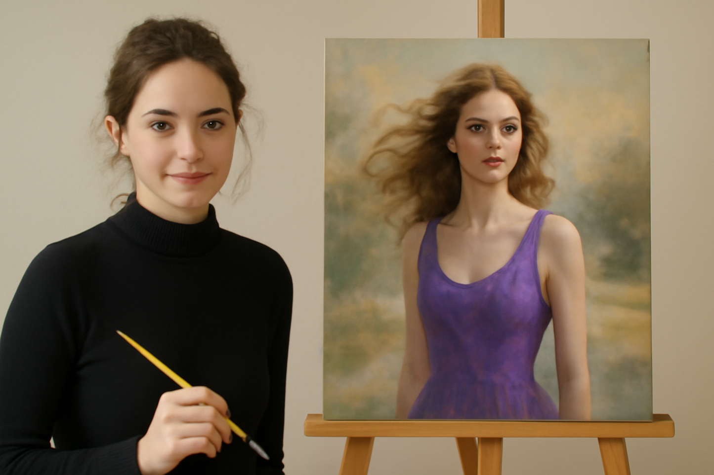 Custom Hand-Painted Oil Portraits