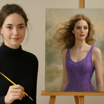 Custom Hand-Painted Oil Portraits