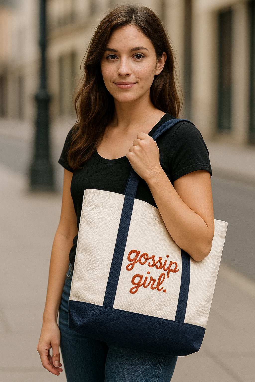 Chelsea Tote Custom Canvas Tote Bag