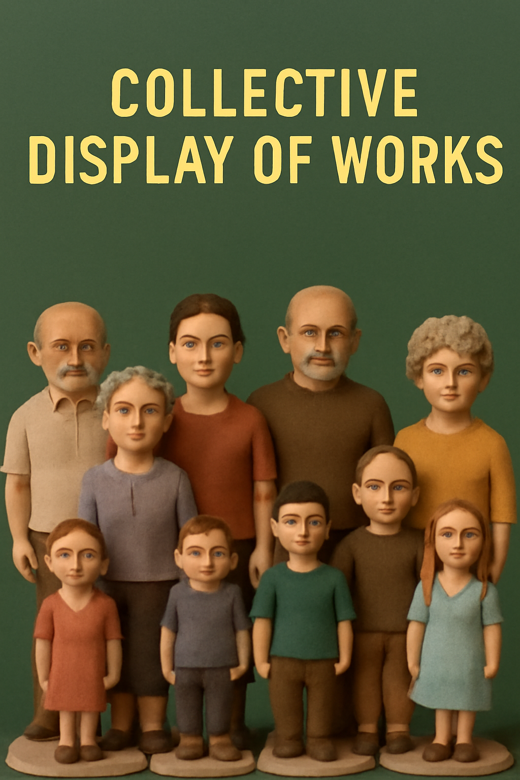 Handmade Custom Polymer Clay Figurine | Personalized Portrait Doll Gift