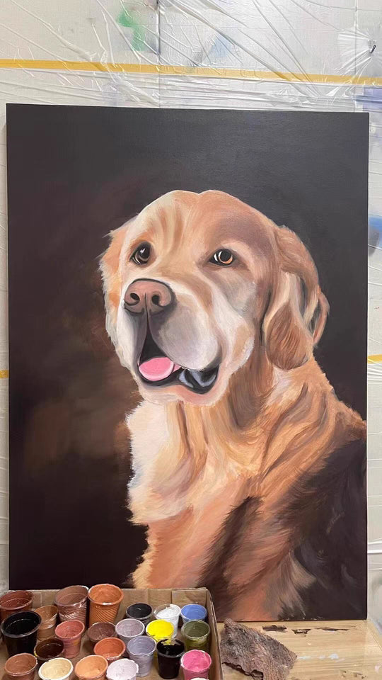 Custom Hand-Painted Oil Portraits