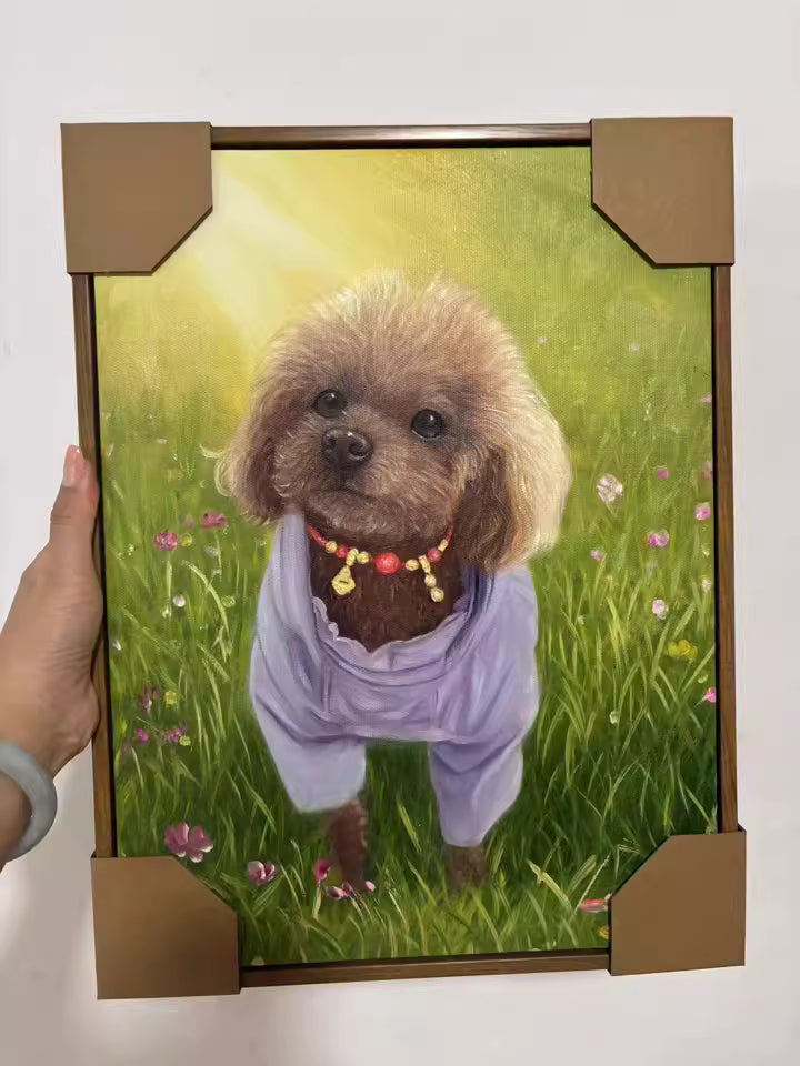 Custom Hand-Painted Oil Portraits