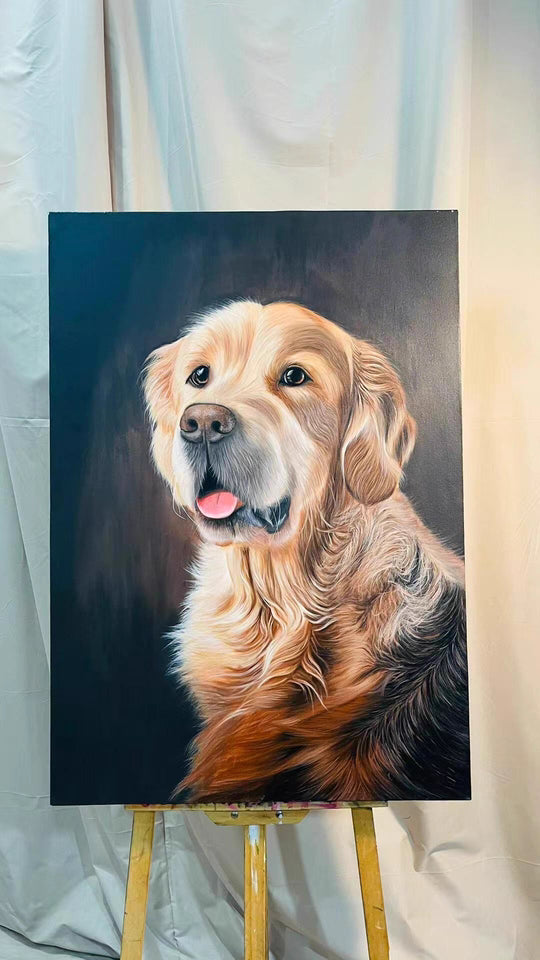 Custom Hand-Painted Oil Portraits