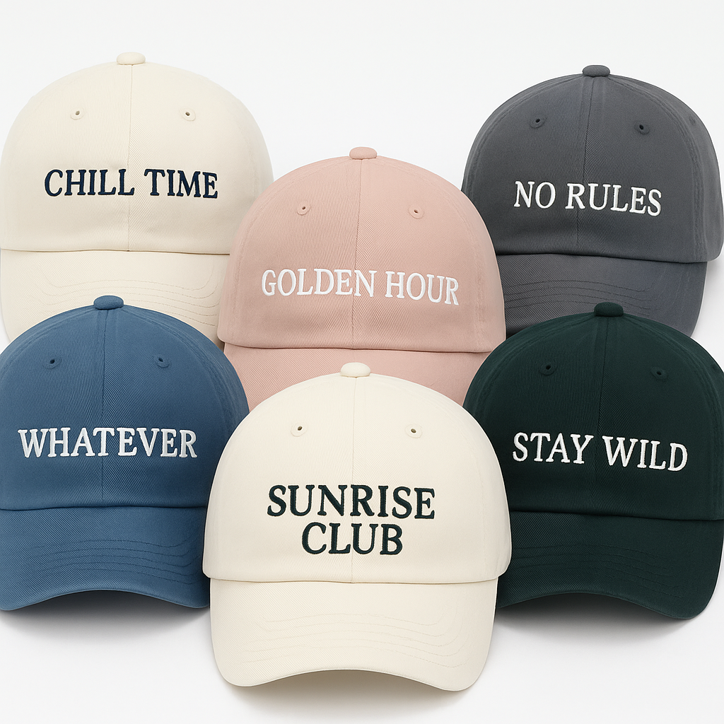 Embroidered summer Hat