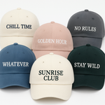 Embroidered summer Hat