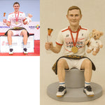 Handmade Custom Polymer Clay Figurine | Personalized Portrait Doll Gift