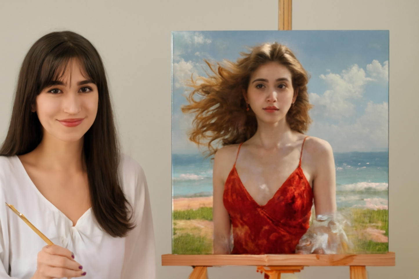 Custom Hand-Painted Oil Portraits