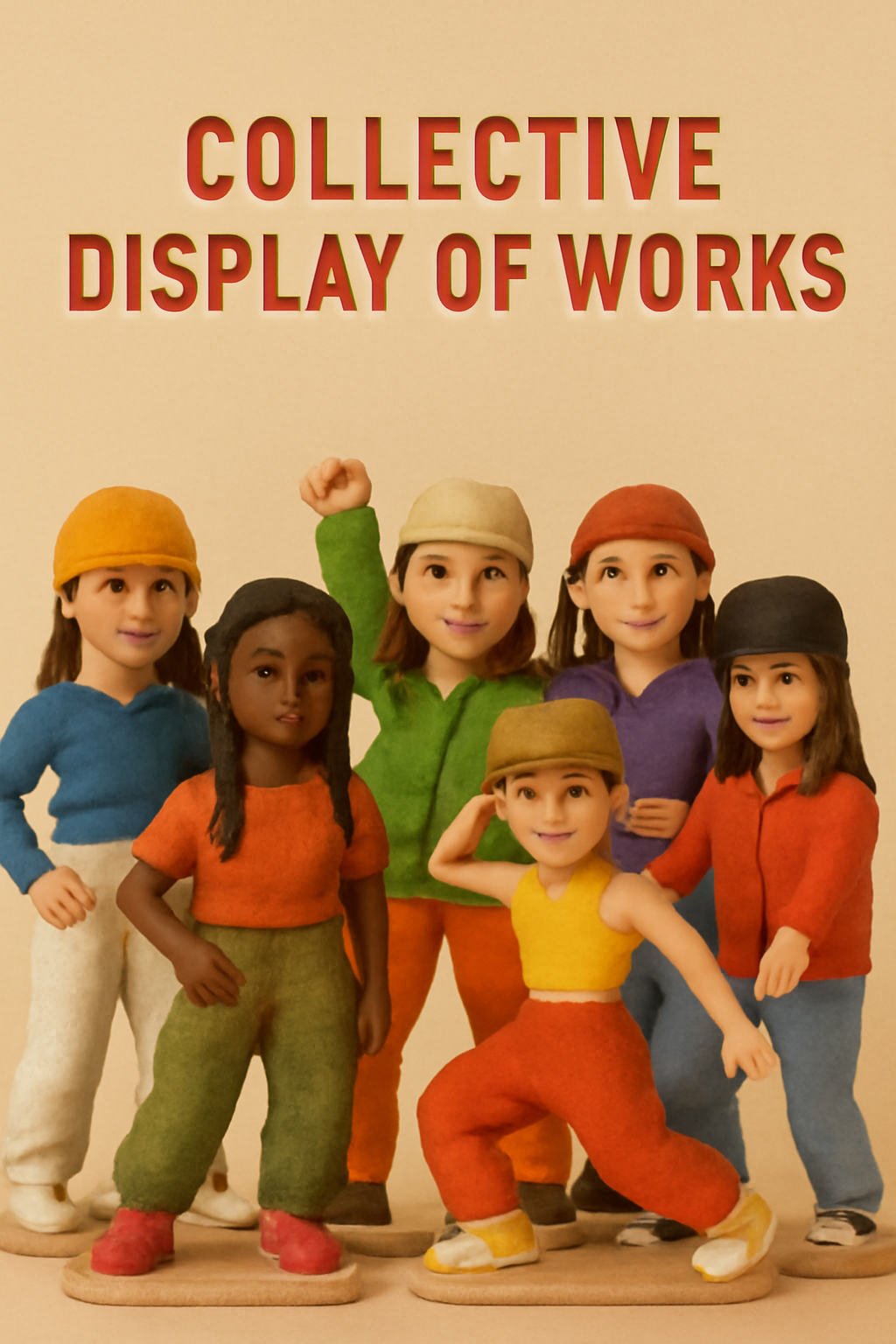 Handmade Custom Polymer Clay Figurine | Personalized Portrait Doll Gift